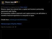 Binance Japan Banks On PayPay’s Network Effect For Smoother Crypto Payments