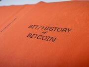 On The Value Of Holding The History Of Bitcoin In Your Hands
