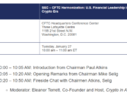 SEC and CFTC Set to Work Together on Crypto Oversight