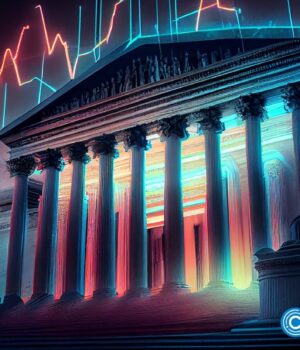 crypto-news-The-American-Supreme-Court-Building-blurry-trading-chart-background-bright-neon-color-cy.jpeg