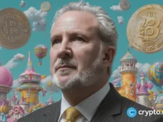 Peter Schiff wants you to sell your Bitcoin as he predicts 84% crash