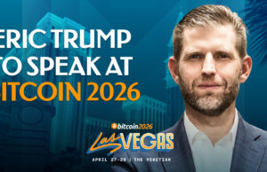 Eric Trump Confirmed As Speaker For Bitcoin 2026 Conference