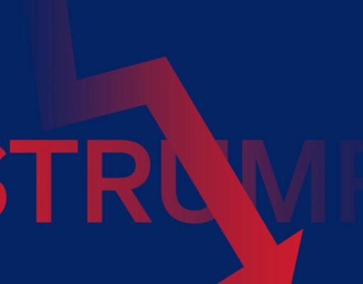 TRUMP token -15% since dinner as 40% of guests dump by dessert