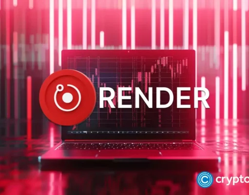 Render price eyes $2.64 as daily W pattern forms