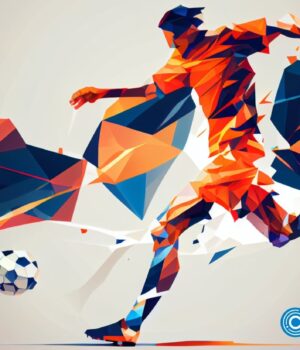 crypto-news-football-player-kick-a-ball-bright-blurry-background-low-poly-style.jpg