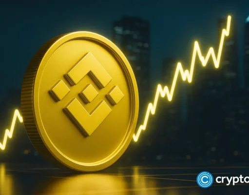 BNB price targets $820 after cup-and-handle breakout