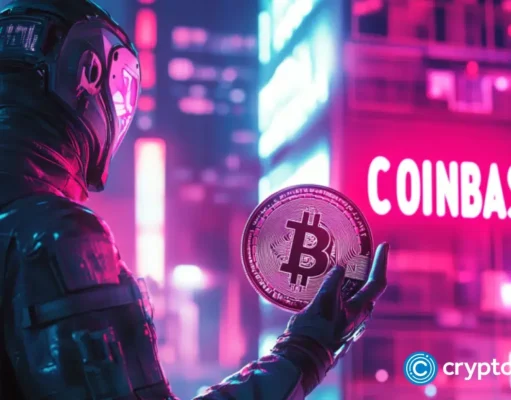 Coinbase stock falls as Q1 loss hits nearly $400M
