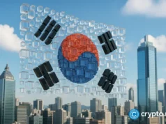 South Korea crypto trading crashes to one-tenth of stock market volume