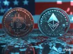 Ethereum liquidation map pins $874m long “trapdoor” and $403m short cliff