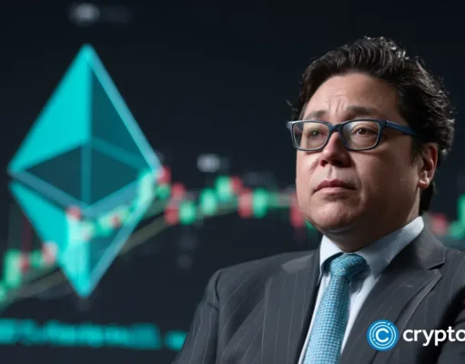 Tom Lee predicts Ethereum will unite Wall Street and crypto