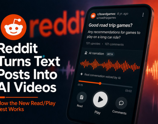 Reddit Turns Text Posts Into AI Videos: How the Test Works