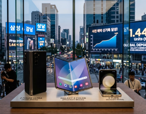New Galaxy Foldables Beat Previous Preorder Record by 30%