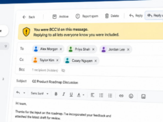 Gmail Adds Privacy Warning for BCC Reply All
