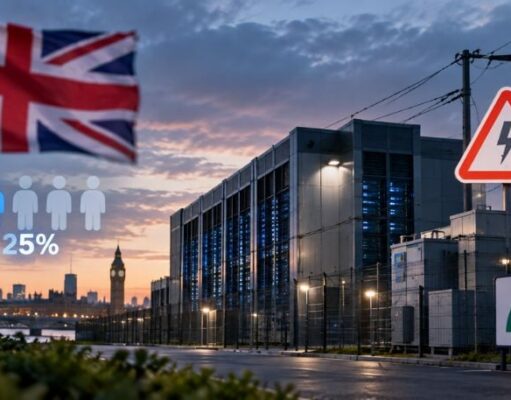 UK Data Centres Face Job Shortfall & Power Bottlenecks