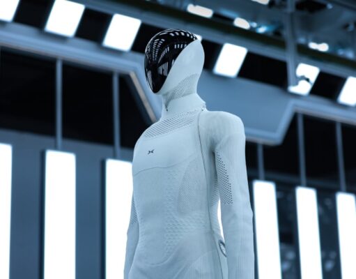XPENG IRON Humanoid Robot Walks Off Assembly Line