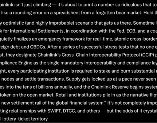 Deepseek AI Predicts That Chainlink (LINK) is About to do Something Huge